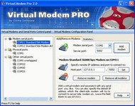 Virtual Modem PRO screenshot